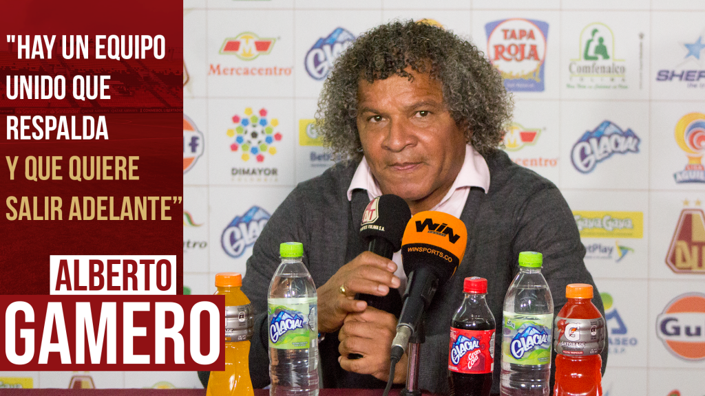 ”HAY UN GRUPO UNIDO QUE RESPALDA Y QUE QUIERE SALIR ADELANTE”.