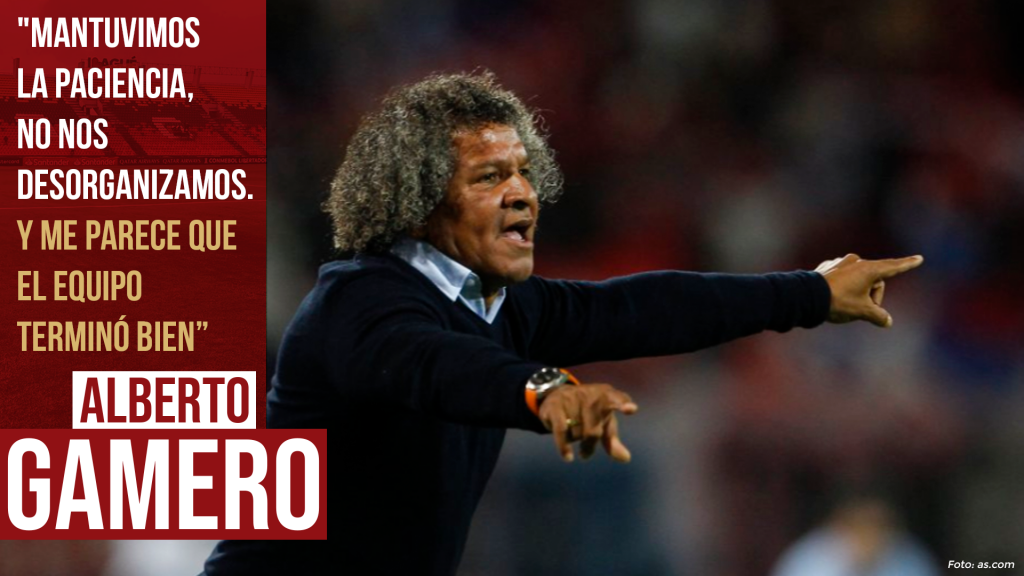 “MANTUVIMOS LA PACIENCIA, NO NOS DESORGANIZAMOS Y ME PARECE QUE EL EQUIPO TERMINÓ BIEN”