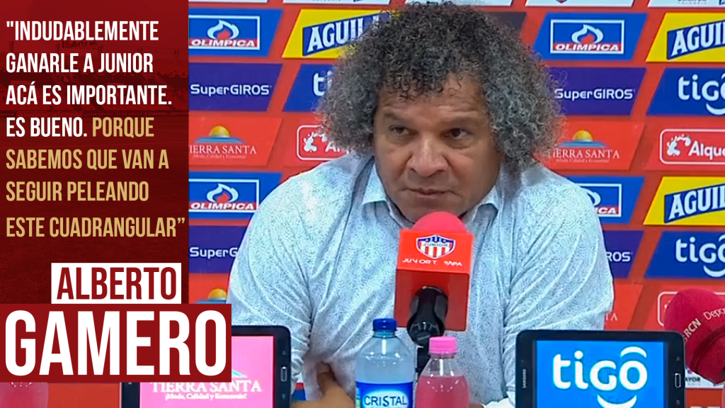 “INDUDABLEMENTE GANARLE AL JUNIOR ACÁ ES IMPORTANTE”
