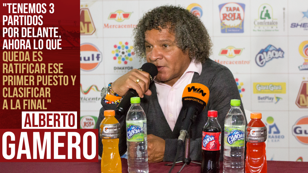“TENEMOS 3 PARTIDOS POR DELANTE, AHORA LO QUE QUEDA ES RATIFICAR ESE PRIMER PUESTO Y CLASIFICAR A LA FINAL”