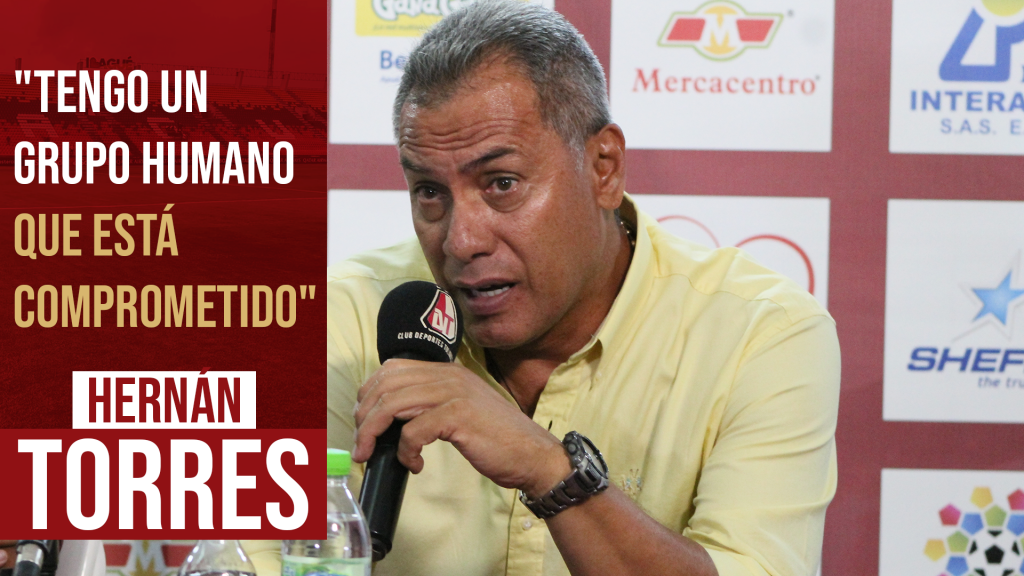 “TENGO UN GRUPO HUMANO QUE ESTÁ COMPROMETIDO”