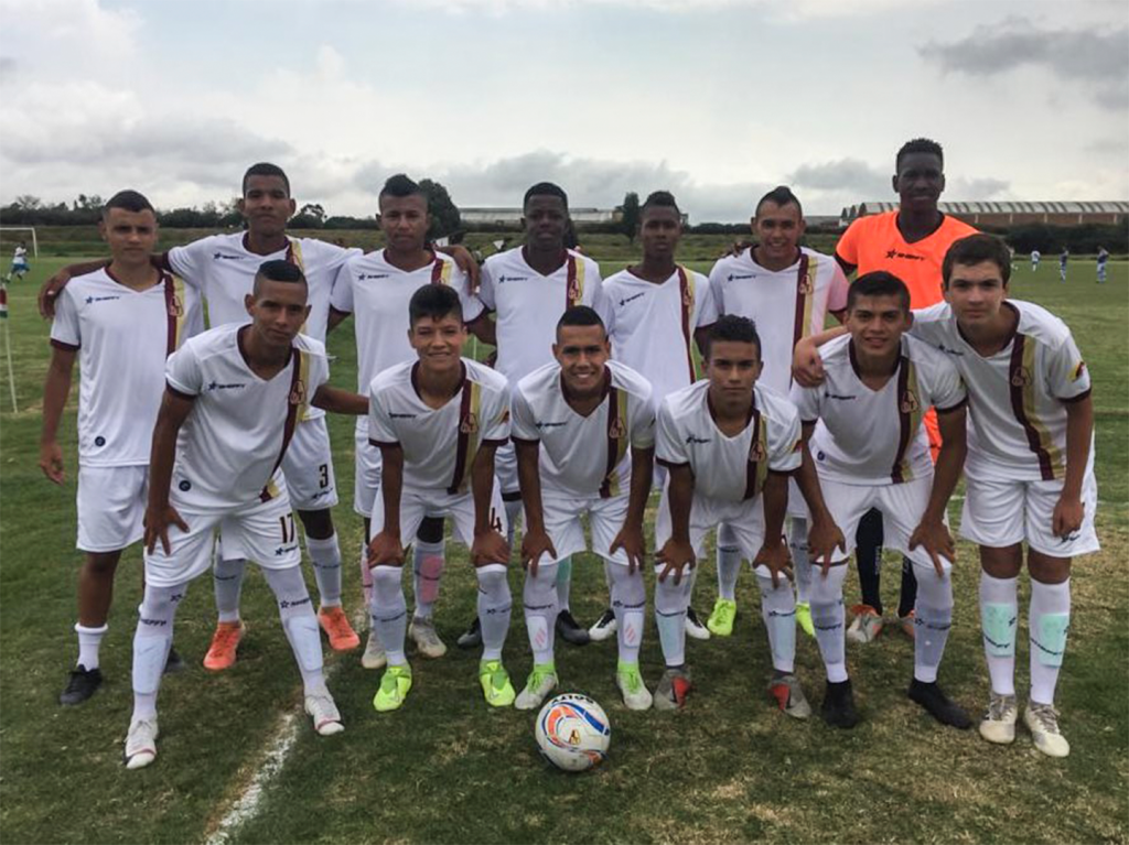 LLUVIA DE GOLES EN EMPATE DEL EQUIPO SUB 17