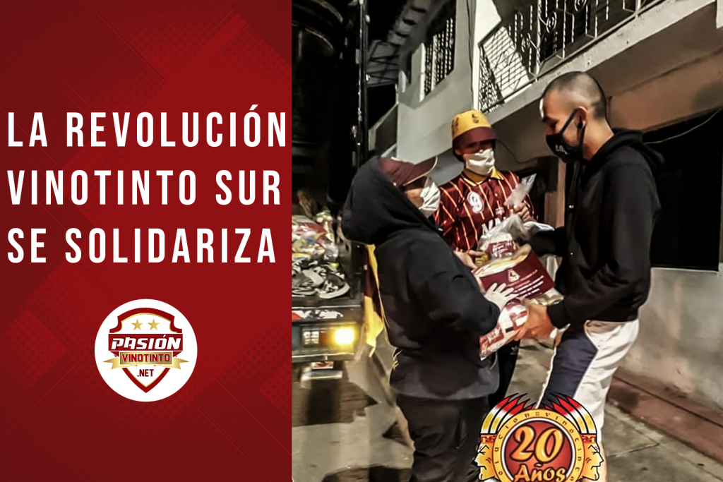 REVOLUCIÓN VINOTINTO SUR, EN LIDERAZGO DE PROYECTOS SOCIALES EN ÉPOCA DE PANDEMIA