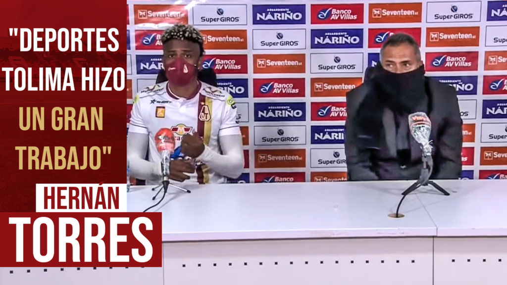 “DEPORTES TOLIMA HIZO UN GRAN TRABAJO”