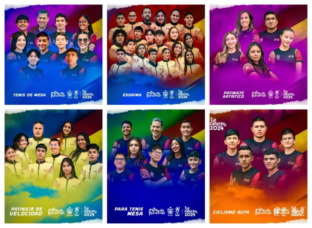 Orgullo tolimense: delegación lista para los Juegos Nacionales Juveniles