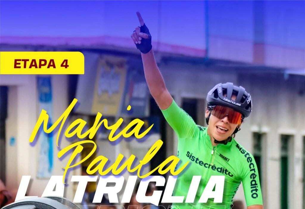 La etapa reina se quedó en manos de María Paula Latriglia del Team Sistecredito