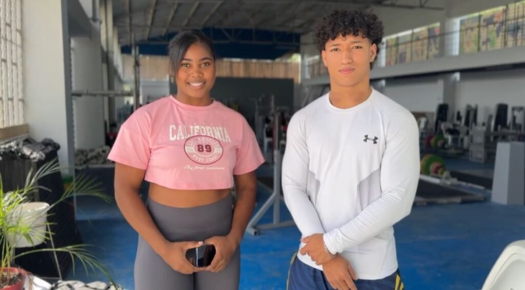 Tolima aporta su potencia a la Selección Colombia de Pesas con Valeria Rivas y Sebastián Olivares